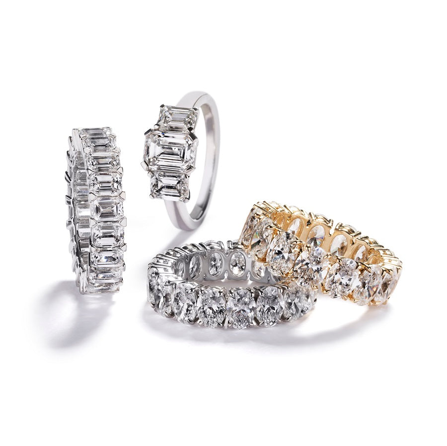 Diamantring med brillant fra Hartmanns Signatur kollektion