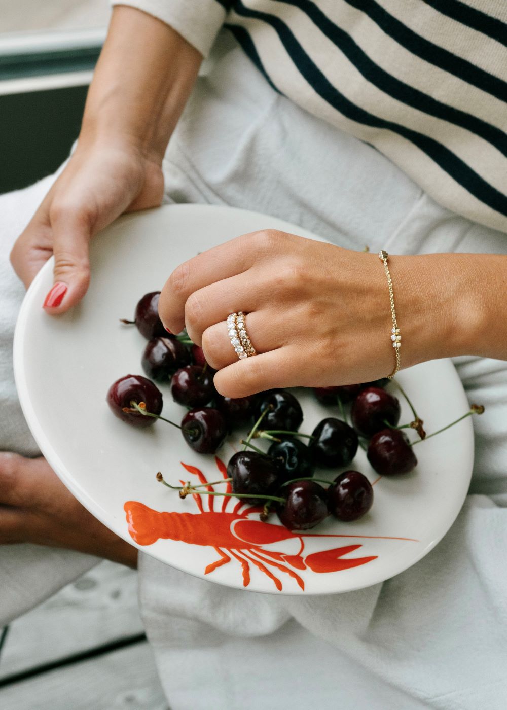 Copenhagen Classic alliancering med 0,84 ct. brillanter