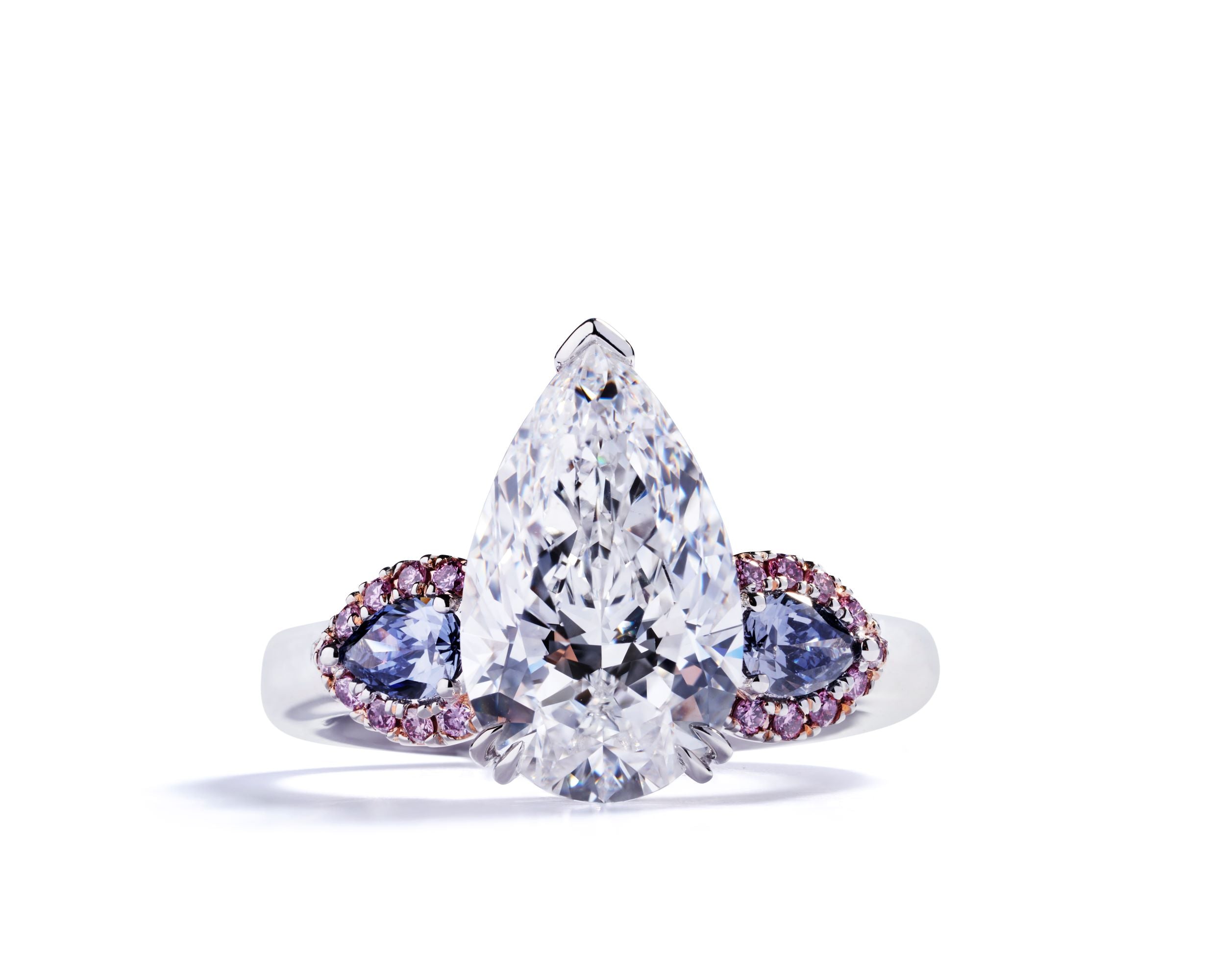 Masterpieces by Hartmann's "Violet Ice" - Argyle diamantring fra Art Series tender