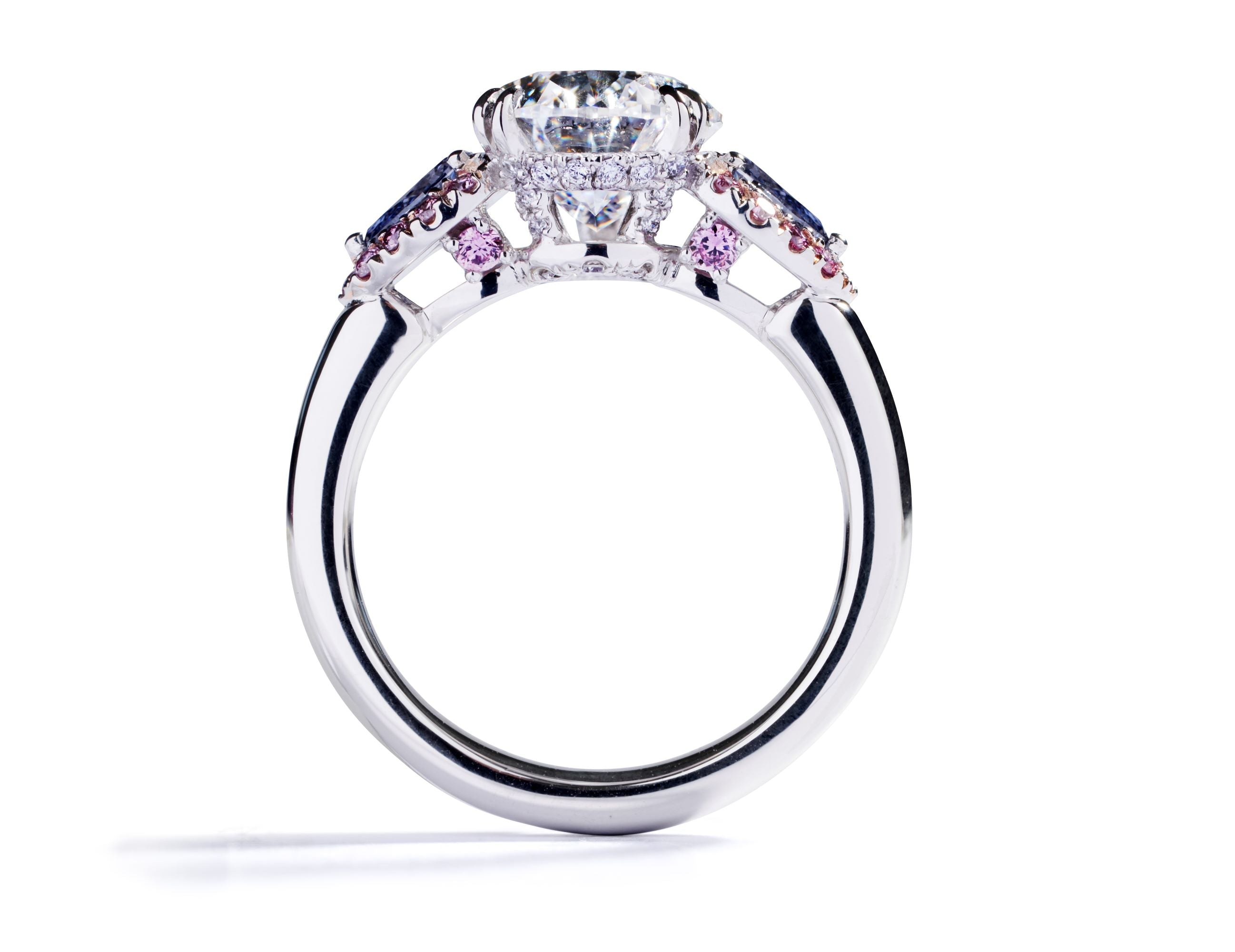 Masterpieces by Hartmann's "Violet Ice" - Argyle diamantring fra Art Series tender