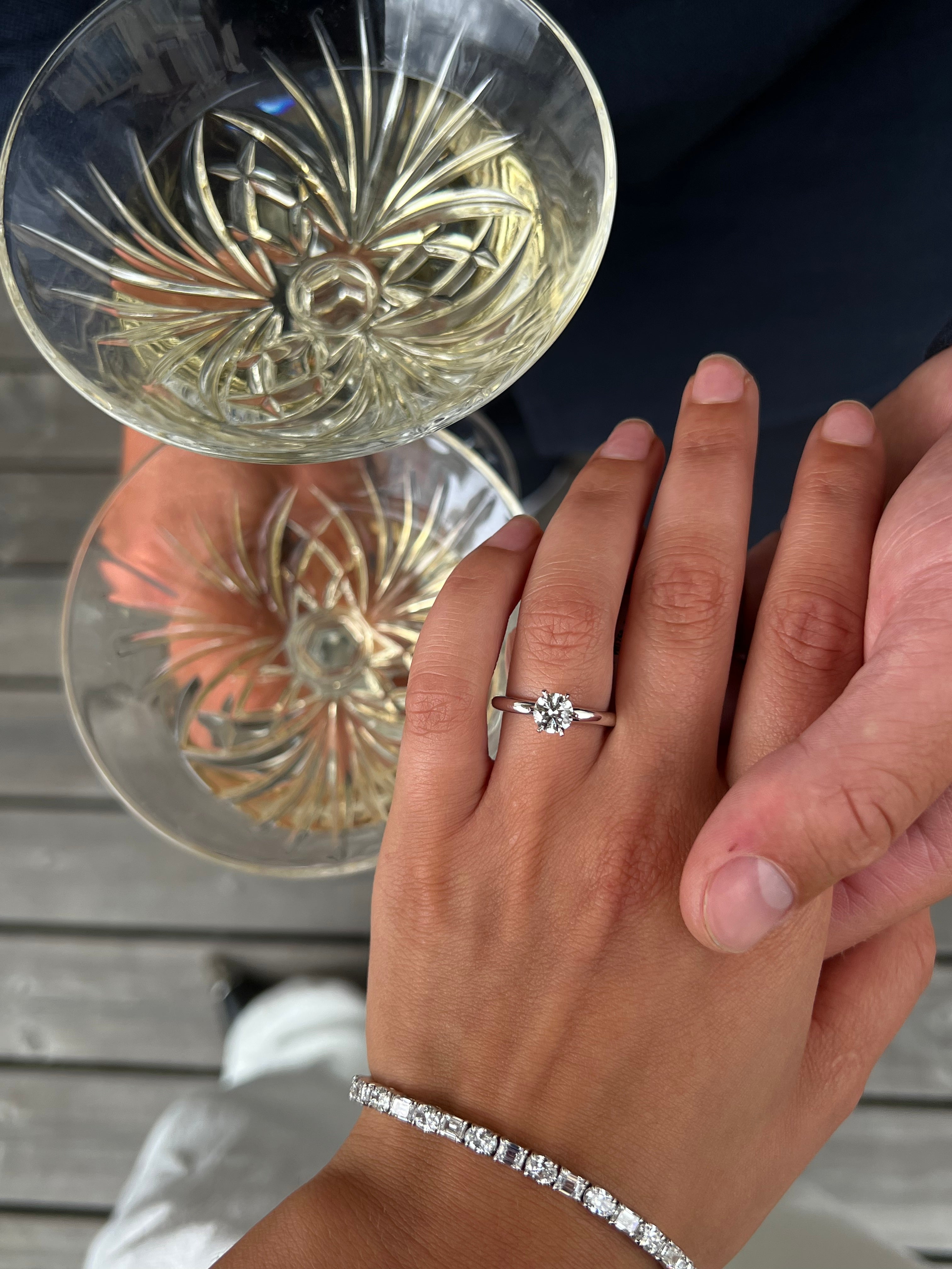 Copenhagen Star solitairering med 1,00 ct. brillant