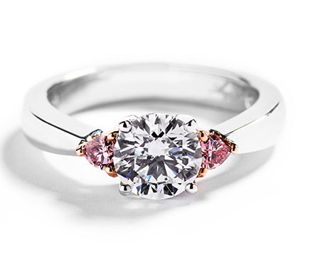 Argyle Pink diamantringe
