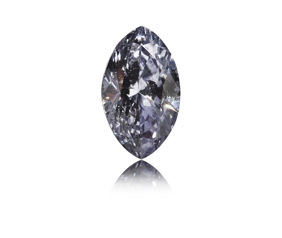 Argyle Blå Navettesleben Diamant 0,21 ct.