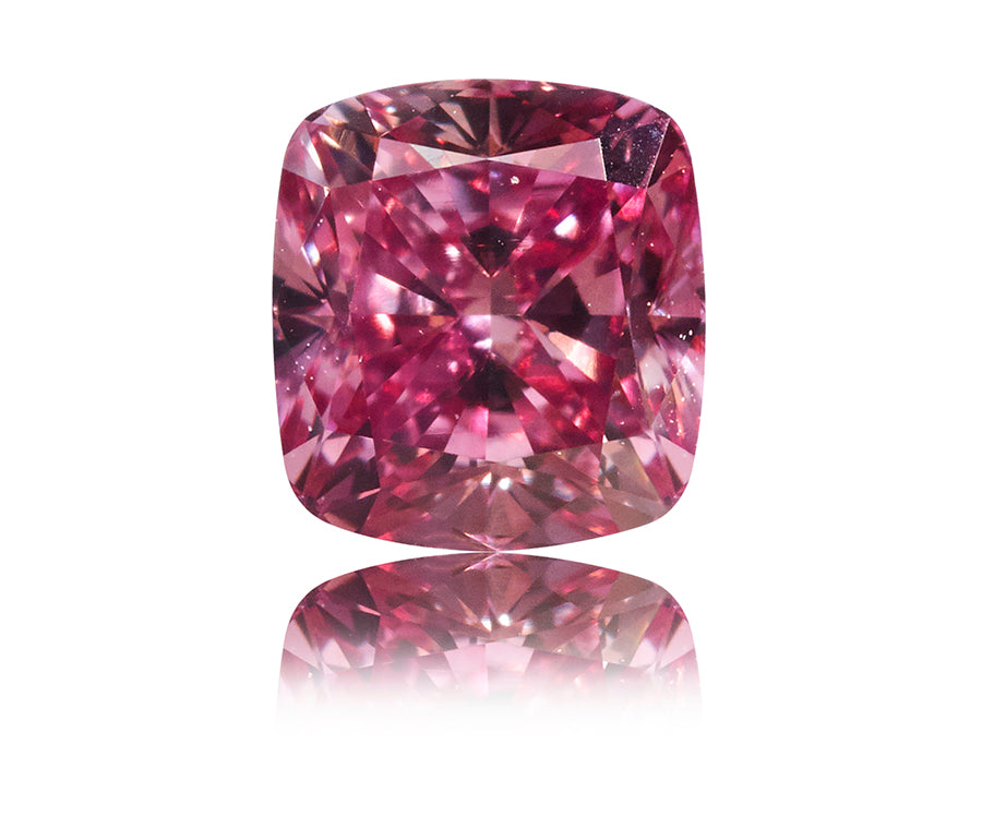 Argyle Pink Cushion-Cut diamant 0,30 ct.