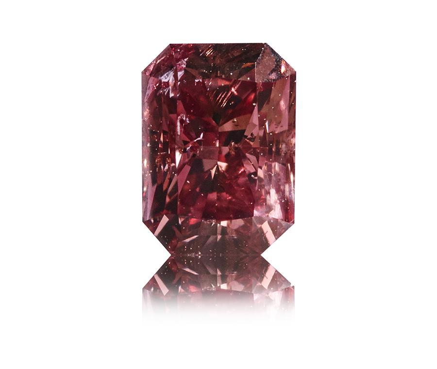 Argyle Pink radiant-cut diamant 0,34 ct. fra Hartmann's