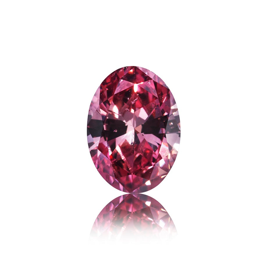 Argyle Pink oval diamant 0,35 ct.