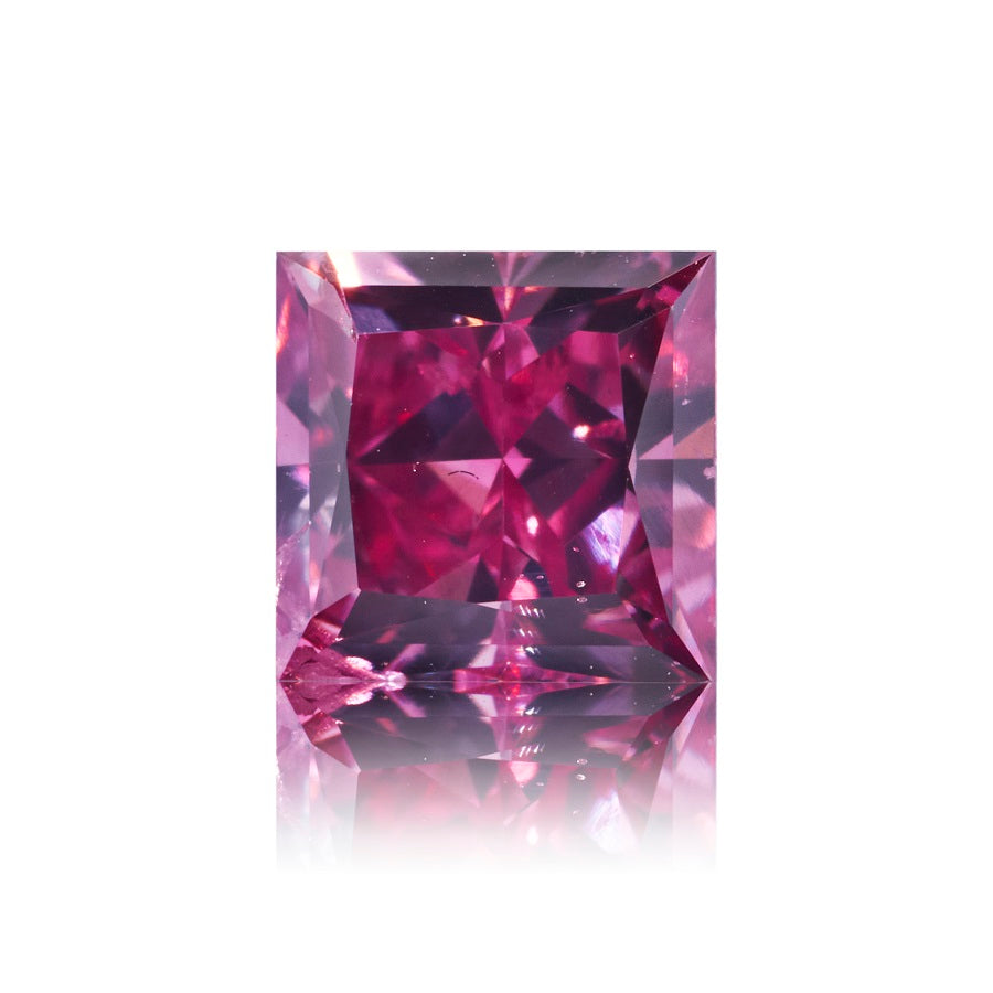 Argyle Pink princess cut diamant 0,63 ct.