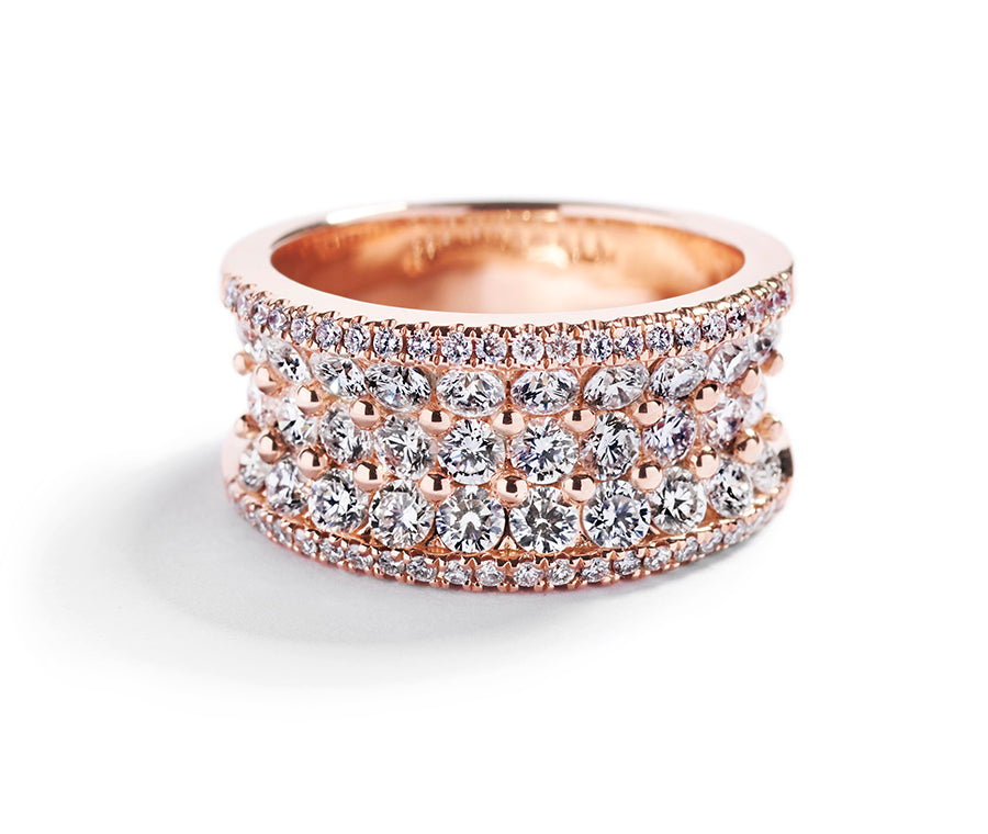 Pavéring med 1,80 ct. brillanter