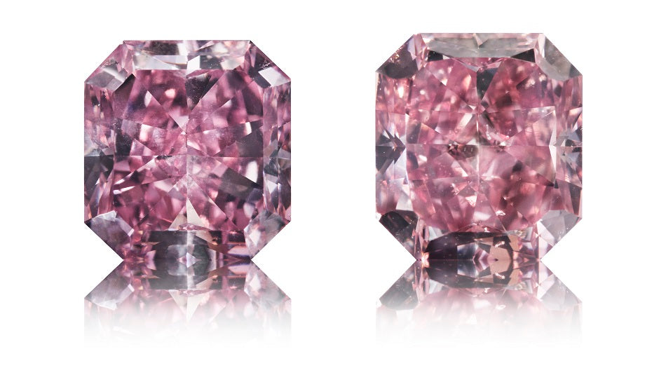 Argyle Pink radiant-cut diamanter 2,09 ct.