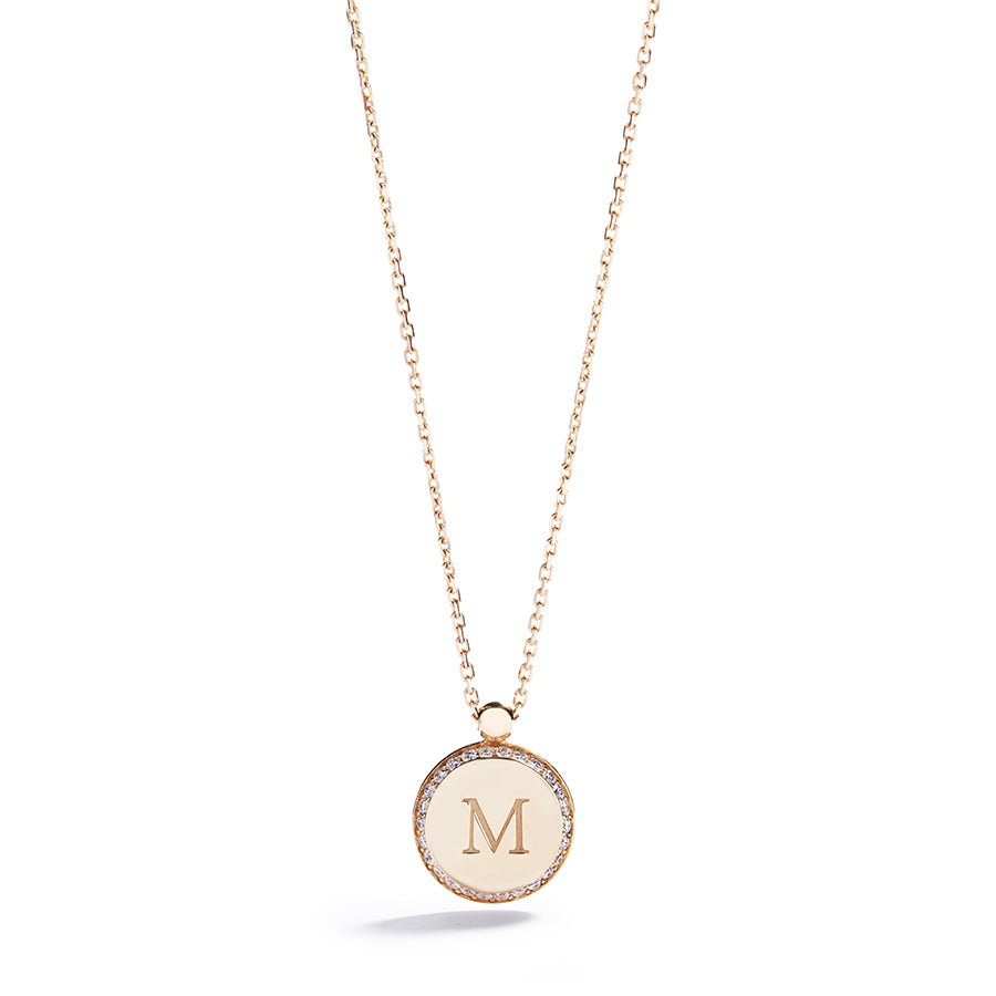 Memory vedhæng med 0,12 ct. brillanter